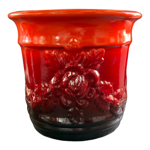 [AD08200] Vase 17x20x13cm Rose Planter-Base