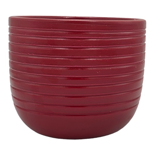 [AD08244] Planter 12x15cm Ribbed Mini-Base