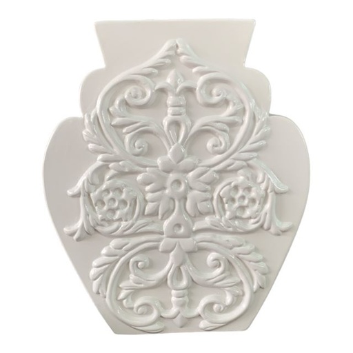 [AD08440] Decor Vase 34x28x10cm Embossed-Base