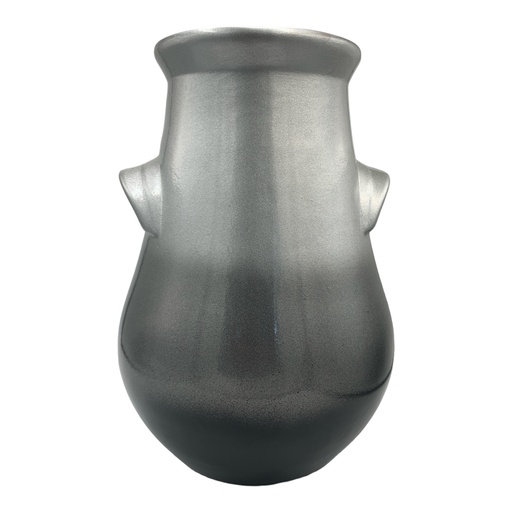 [AD08462] Vase 35x21cm Urban Ear-Metallic