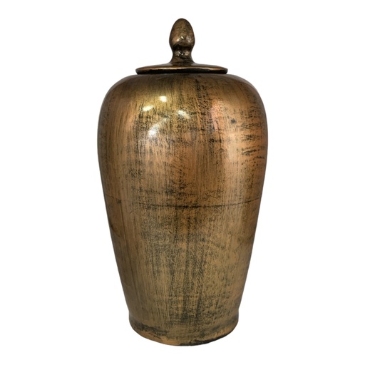 [AD08833] Jar 40x21cm Urban Long-Metallic