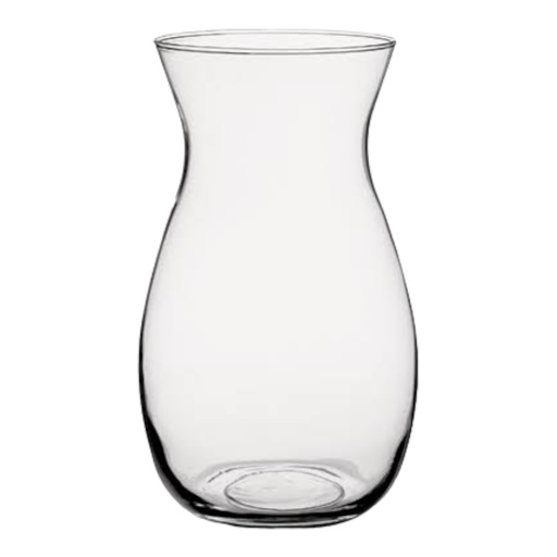 [AD09113] Glass Vase 23x11cm Vase Clear VAS23FGP