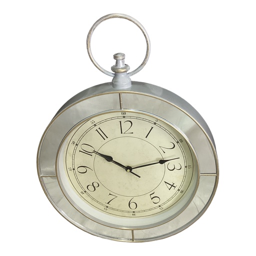 [AD09166] Wall Clock 59x44x6cm Compass White SD856-13