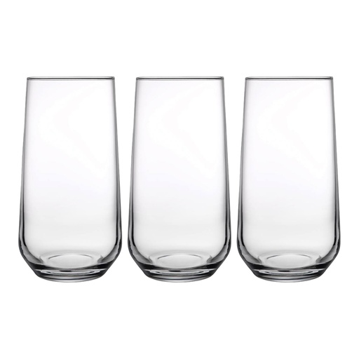 [AD09346] Tumbler Hiball 3pc 470ml Allegra Glass 420015