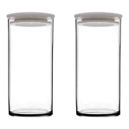 [AD09349] Canister 2pc 1230ml Breakfast Club 43756