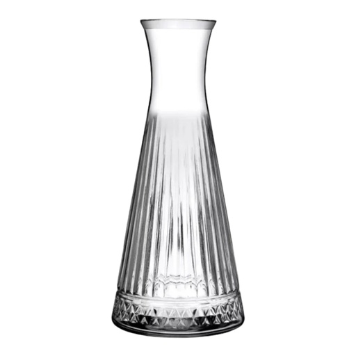 [AD09362] Carafe 940ml Elysia Cut Glass 80403