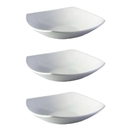 [AD09434] Bowl 24x24cm Square Evolution CC